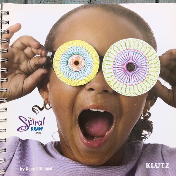 The Spiral Draw Book (Klutz) Spiral-bound - Spirograph Fun (NEW) - Picture 9 of 10